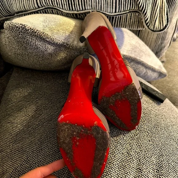 Christian Louis Vuitton heels used